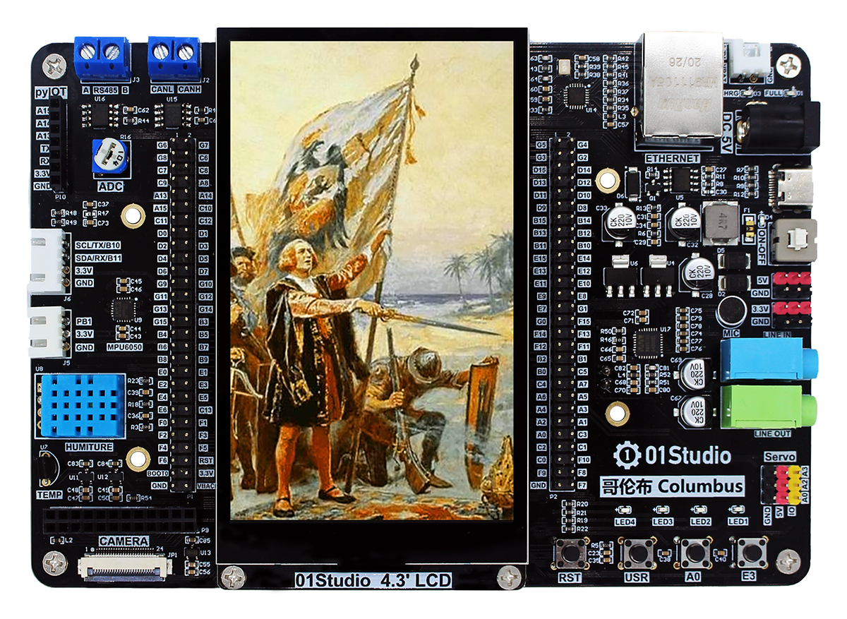 PYBv1.1 pinout